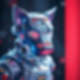 Visual representation of Arbdoge AI technology