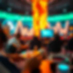 Conceptual representation of blockchain technology in gaming