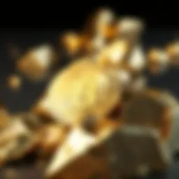 A visual representation of Bitcoin and gold juxtaposed