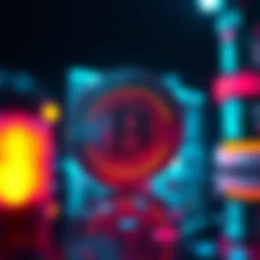 A futuristic depiction of potential use cases for BTCS coin in everyday applications.