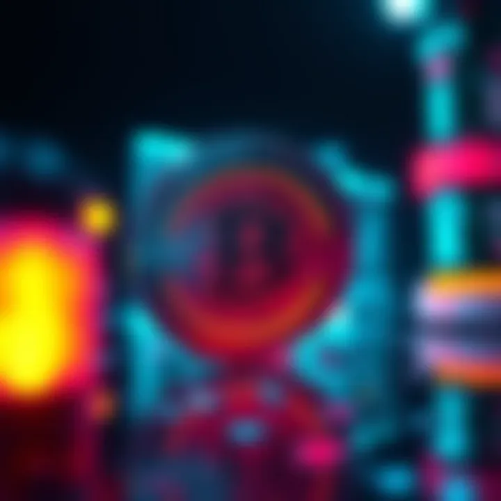 A futuristic depiction of potential use cases for BTCS coin in everyday applications.