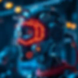 Visual representation of Codex AI in blockchain technology