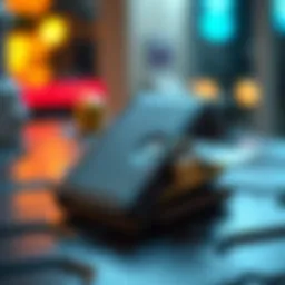 Illustration of a secure digital wallet