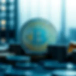 Conceptual illustration of decentralized finance