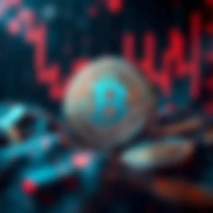 Abstract image symbolizing future predictions in cryptocurrency