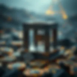 Visual representation of foundational blockchain structure