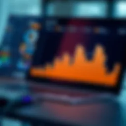 Illustration of digital asset management interface